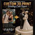 Custom Wedding Cake Topper